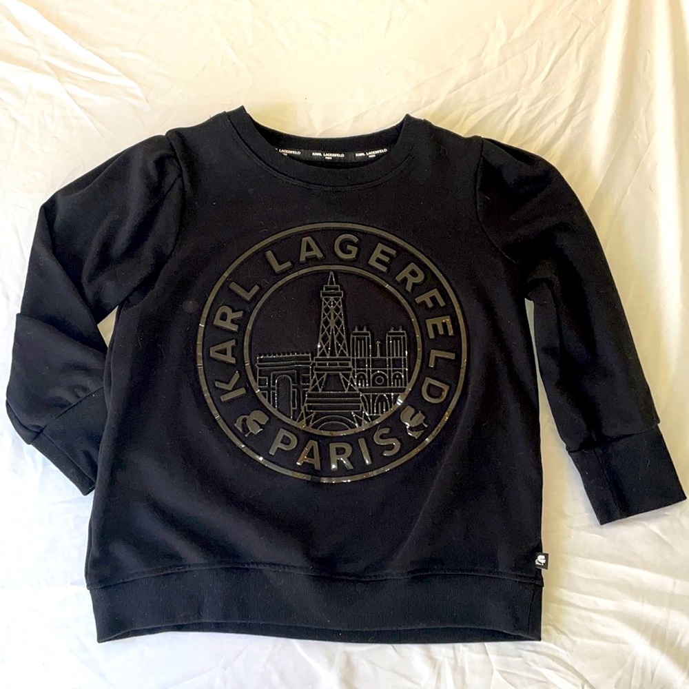 Karl Lagerfield-Small/Petite, 3/4 sleeve pull over.